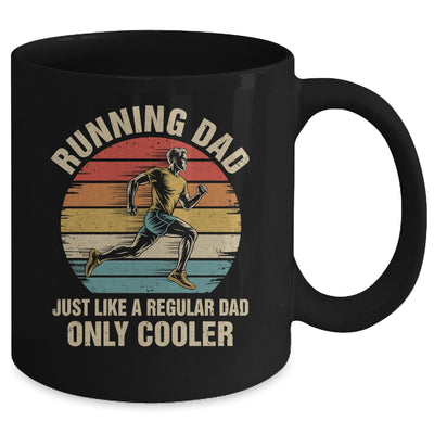 Cool Running Dad Funny Marathon Runner Dad Men Fathers Day Mug | teecentury