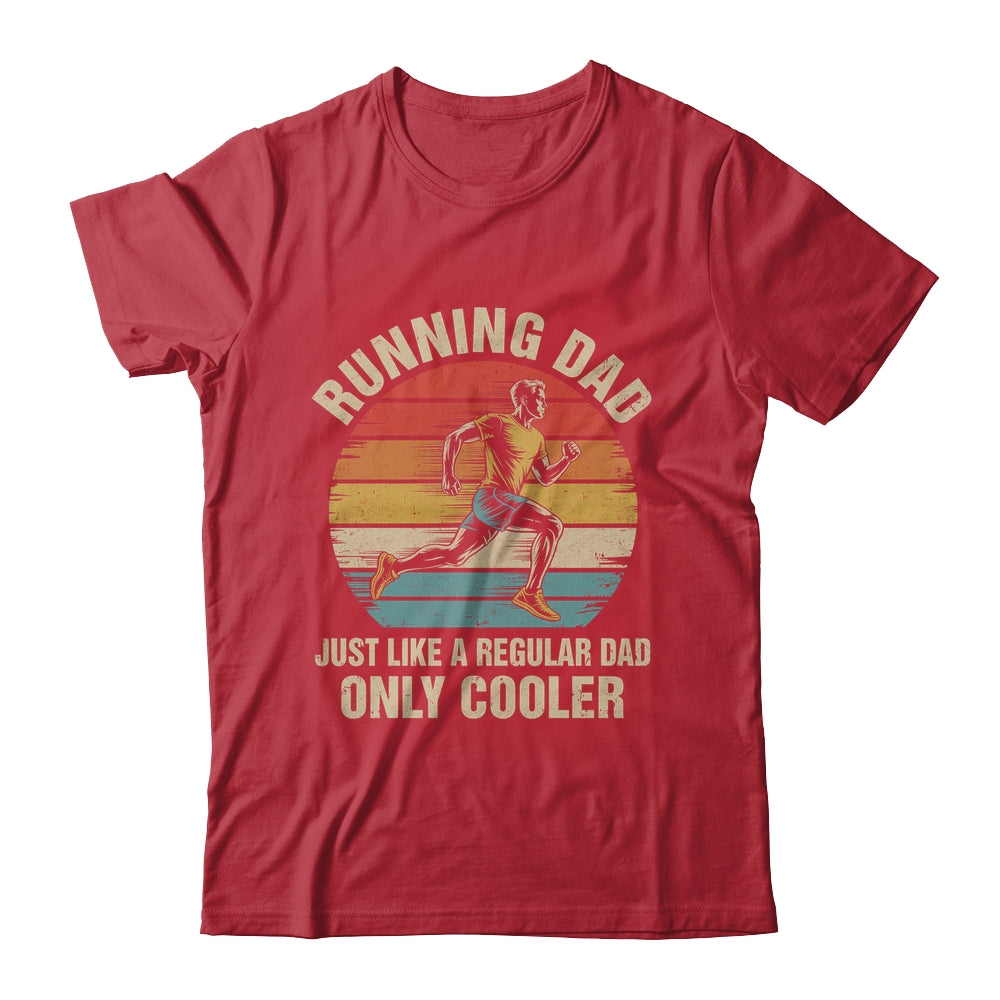 Cool Running Dad Funny Marathon Runner Dad Men Fathers Day Shirt & Hoodie | teecentury