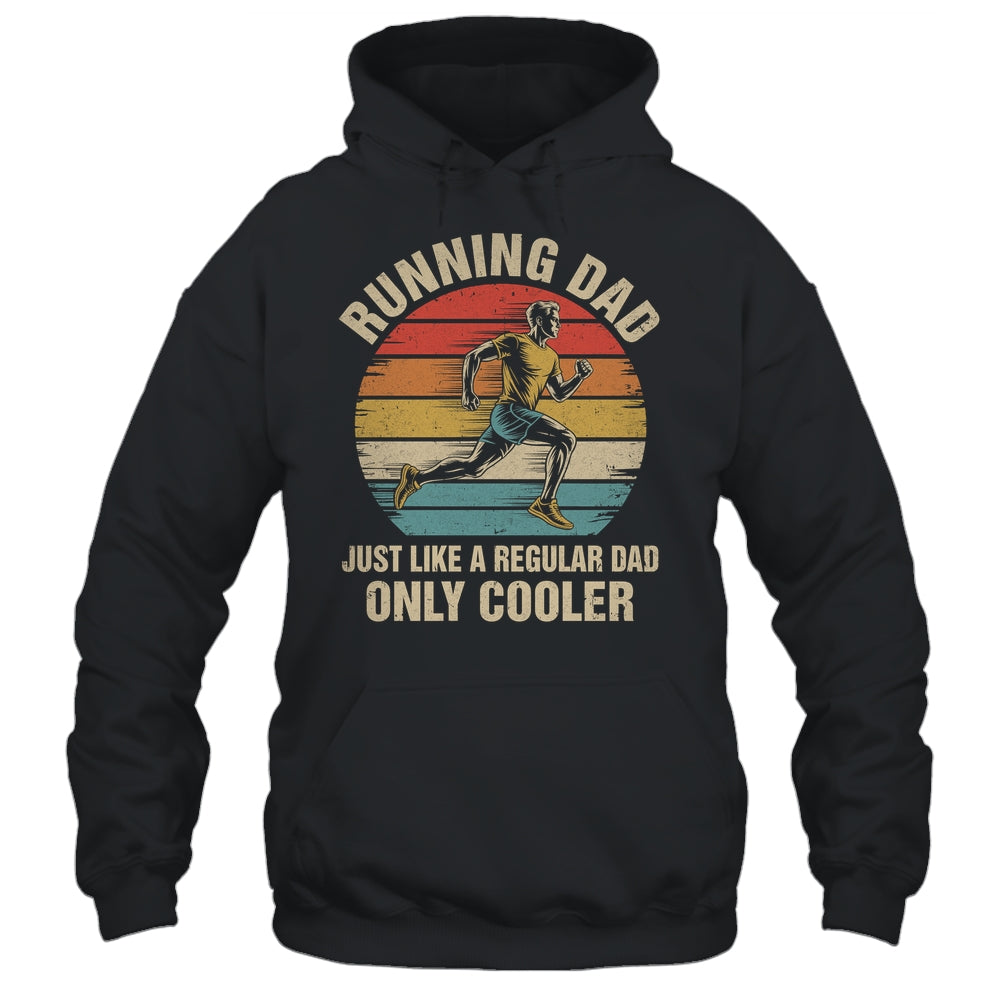 Cool Running Dad Funny Marathon Runner Dad Men Fathers Day Shirt & Hoodie | teecentury