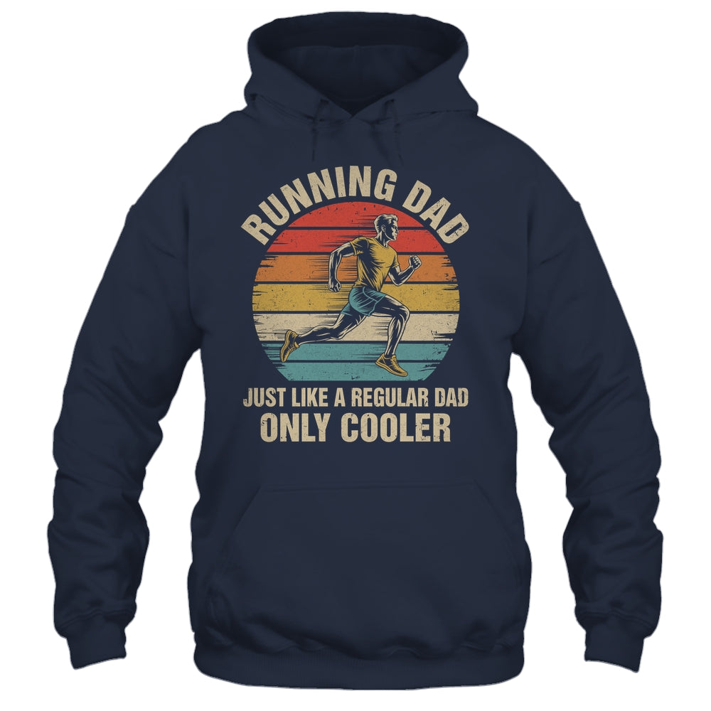 Cool Running Dad Funny Marathon Runner Dad Men Fathers Day Shirt & Hoodie | teecentury