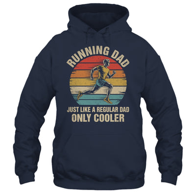 Cool Running Dad Funny Marathon Runner Dad Men Fathers Day Shirt & Hoodie | teecentury