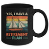 Cool Sailing For Men Women Retirement Plan Boating Sailboat Mug | teecentury