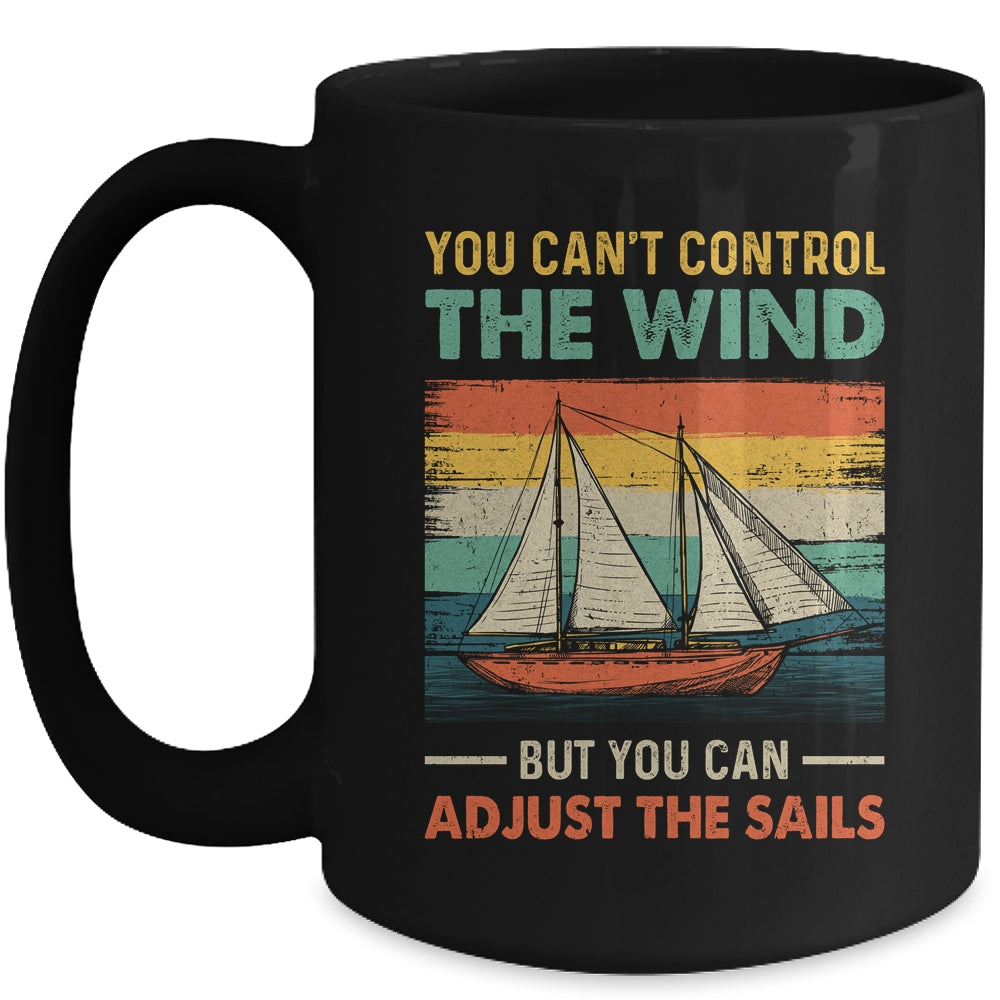 Cool Sailing For Men Women Sailboat Boating Adjust Sails Mug | teecentury