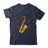 Cool Saxophone For Men Women Jazz Music Notes Musician Sax Shirt & Hoodie | teecentury