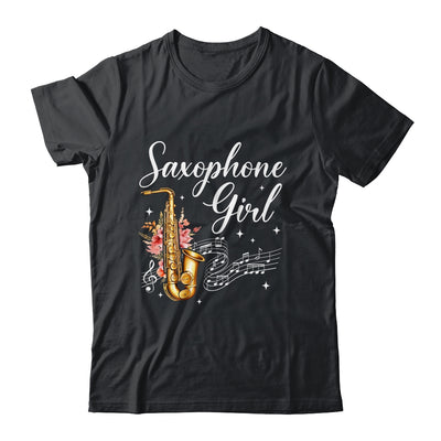 Cool Saxophone Girls Art For Women Sax Player Jazz Music Shirt & Tank Top | teecentury