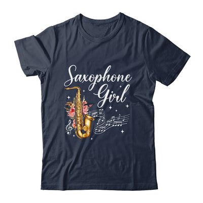 Cool Saxophone Girls Art For Women Sax Player Jazz Music Shirt & Tank Top | teecentury