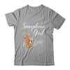 Cool Saxophone Girls Art For Women Sax Player Jazz Music Shirt & Tank Top | teecentury