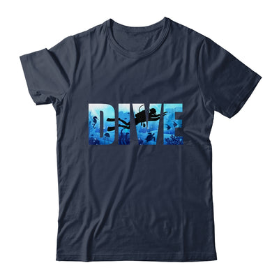 Cool Scuba Diving Design For Men Women DIVE Scuba Diver Shirt & Tank Top | teecentury