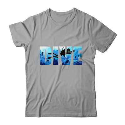 Cool Scuba Diving Design For Men Women DIVE Scuba Diver Shirt & Tank Top | teecentury