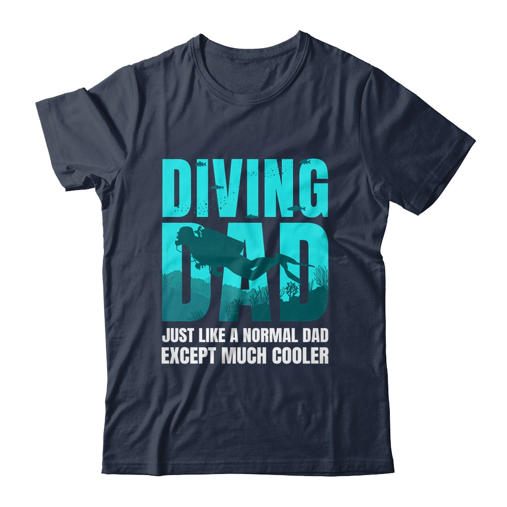 Cool Scuba Diving For Dad Men Ocean Scuba Diver Instructor Shirt & Hoodie | teecentury