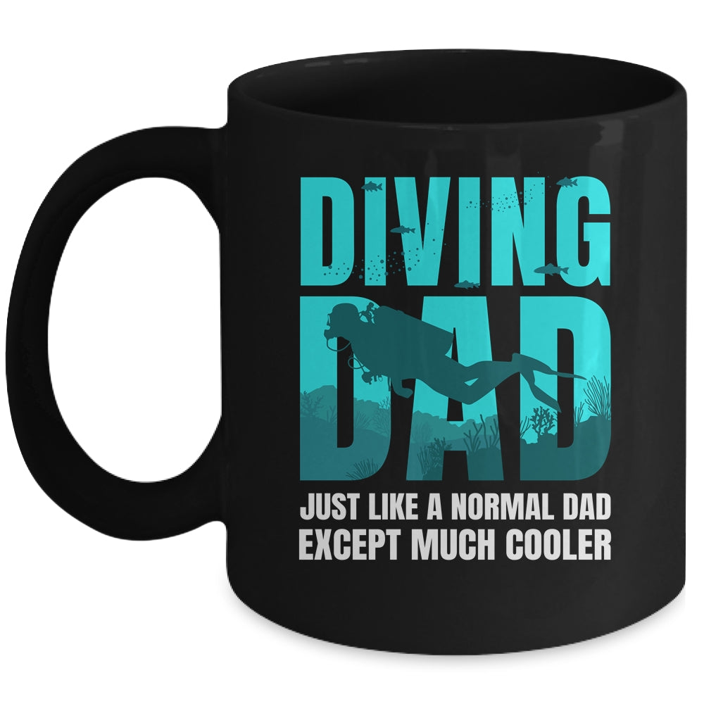 Cool Scuba Diving For Dad Men Ocean Scuba Diver Instructor Mug | teecentury