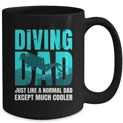 Cool Scuba Diving For Dad Men Ocean Scuba Diver Instructor Mug | teecentury