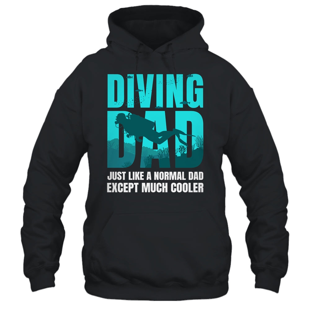 Cool Scuba Diving For Dad Men Ocean Scuba Diver Instructor Shirt & Hoodie | teecentury