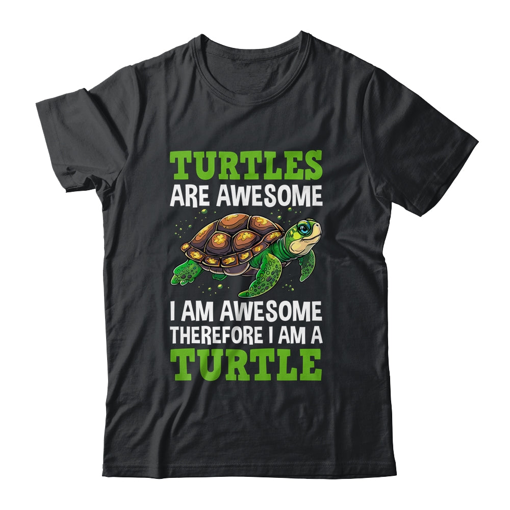 Cool Sea Turtle For Men Women Tortoise Lover Turtle Funny Shirt & Tank Top | teecentury