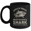 Cool Shark Art For Women Men Megalodon Sharks Biology Ocean Mug | teecentury