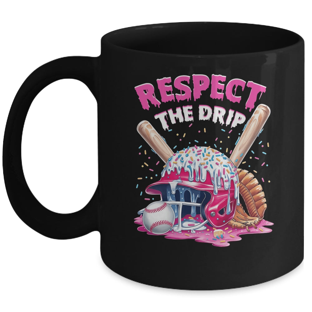 Cool Sport Baseball Bat Drip With Sprinkles Drip Women Mug | teecentury