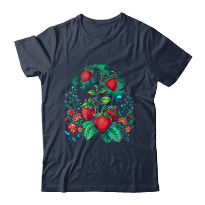Cool Strawberry Plants By Night For Strawberries Lovers Shirt & Tank Top | teecentury