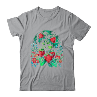 Cool Strawberry Plants By Night For Strawberries Lovers Shirt & Tank Top | teecentury