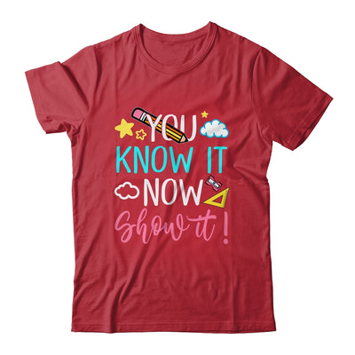 Cool Teacher Testing For Men Women Test Day Math Science Shirt & Hoodie | teecentury