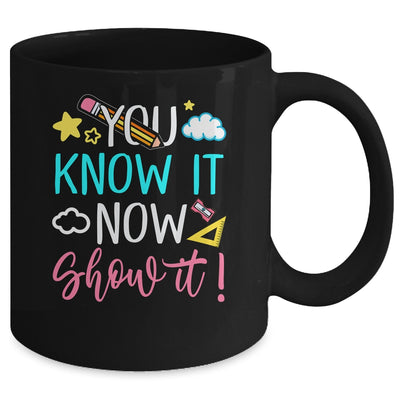 Cool Teacher Testing For Men Women Test Day Math Science Mug | teecentury