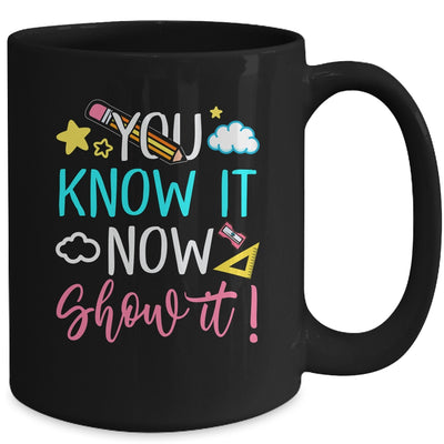 Cool Teacher Testing For Men Women Test Day Math Science Mug | teecentury
