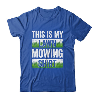 Cool This Is My Lawn Mowing Lawn Mower Men Women Gardener Shirt & Tank Top | teecentury