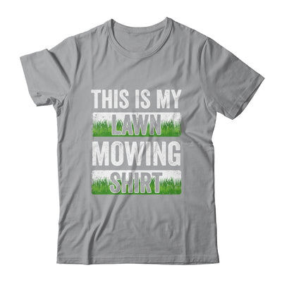 Cool This Is My Lawn Mowing Lawn Mower Men Women Gardener Shirt & Tank Top | teecentury