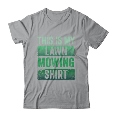 Cool This Is My Lawn Mowing Lawn Mower Men Women Gardening Shirt & Tank Top | teecentury