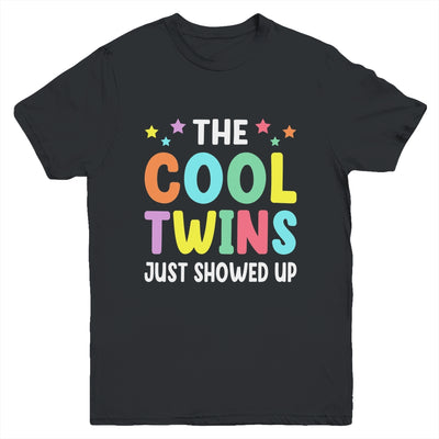 Cool Twins Just Showed Up Twin Day Spirit Week Matching Youth Shirt | teecentury