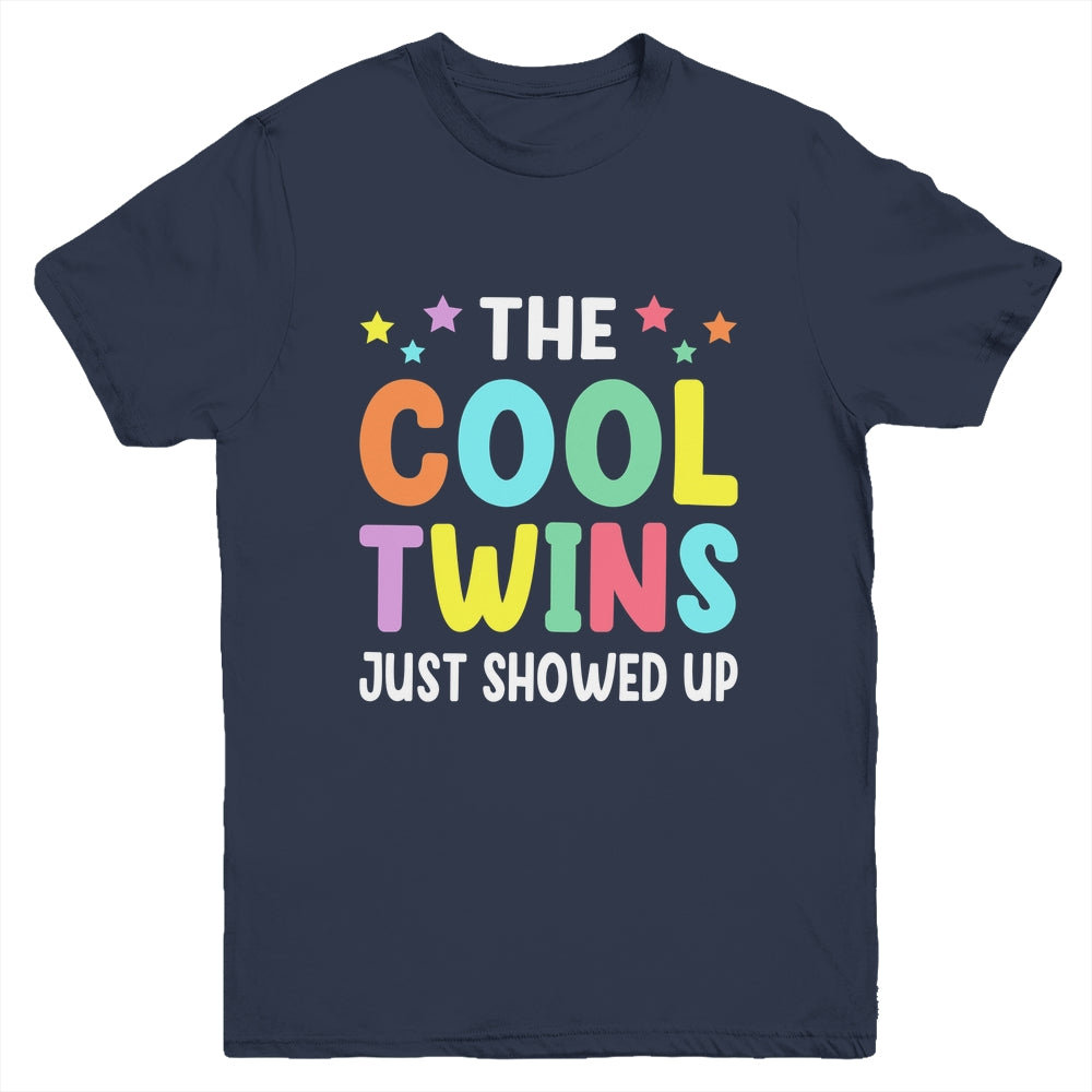 Cool Twins Just Showed Up Twin Day Spirit Week Matching Youth Shirt | teecentury
