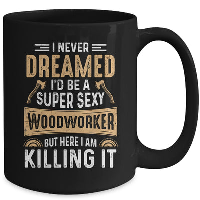Cool Woodworker Design For Men Women Woodworking Wood Worker Mug | teecentury