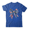 Coquette American Flag Coquette Bow Fourth Of July Freedom Shirt & Tank Top | teecentury
