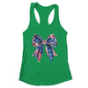 Coquette American Flag Coquette Bow Fourth Of July Freedom Shirt & Tank Top | teecentury