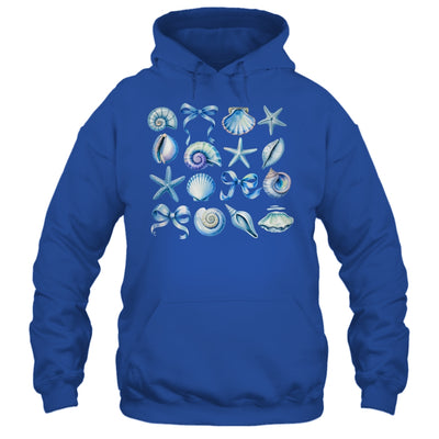 Coquette Blue Bow Ocean Beach Retro Summer Women Girls Kids Shirt & Tank Top | teecentury