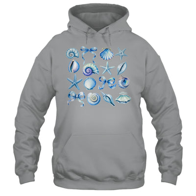 Coquette Blue Bow Ocean Beach Retro Summer Women Girls Kids Shirt & Tank Top | teecentury