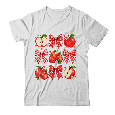 Coquette Bow Apple Picking Crew Apple Picking Season Women Shirt & Tank Top | teecentury