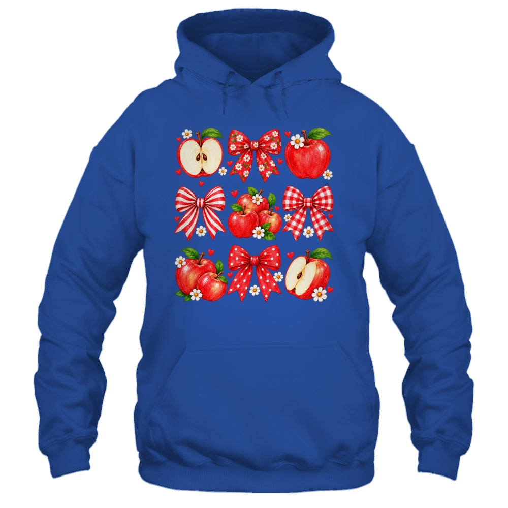 Coquette Bow Apple Picking Crew Apple Picking Season Women Shirt & Tank Top | teecentury