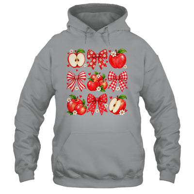 Coquette Bow Apple Picking Crew Apple Picking Season Women Shirt & Tank Top | teecentury