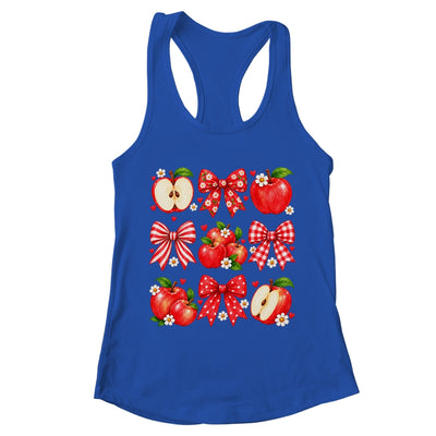 Coquette Bow Apple Picking Crew Apple Picking Season Women Shirt & Tank Top | teecentury
