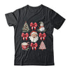 Coquette Bow Christmas Tree Retro Holidays Santa Xmas Girls Shirt & Sweatshirt | teecentury