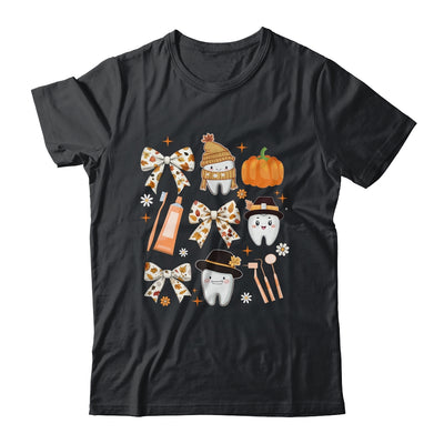 Coquette Bow Dental Squad Fall Autumn Dentist Assistant Shirt & Hoodie | teecentury