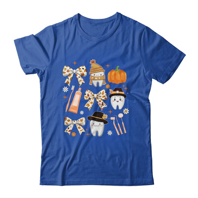 Coquette Bow Dental Squad Fall Autumn Dentist Assistant Shirt & Hoodie | teecentury