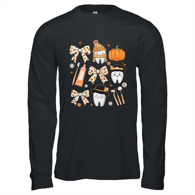 Coquette Bow Dental Squad Fall Autumn Dentist Assistant Shirt & Hoodie | teecentury