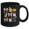 Coquette Bow Dental Squad Fall Autumn Dentist Assistant Mug | teecentury