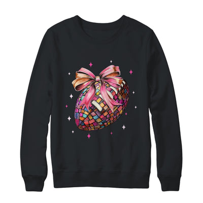 Coquette Bow Disco Funny Football Game Day Touchdown Season Shirt & Sweatshirt | teecentury