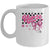 Coquette Bow Floral Nurse Life Stethoscope Nursing School Mug | teecentury