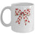 Coquette Bow Heart Valentine Bow Design Women Girls Mug | teecentury