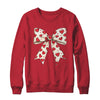 Coquette Bow Heart Valentine Bow Design Women Girls Shirt & Sweatshirt | teecentury