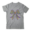 Coquette Bow Mardi Gras Festival Carnival Beads Girls Women Shirt & Tank Top | teecentury