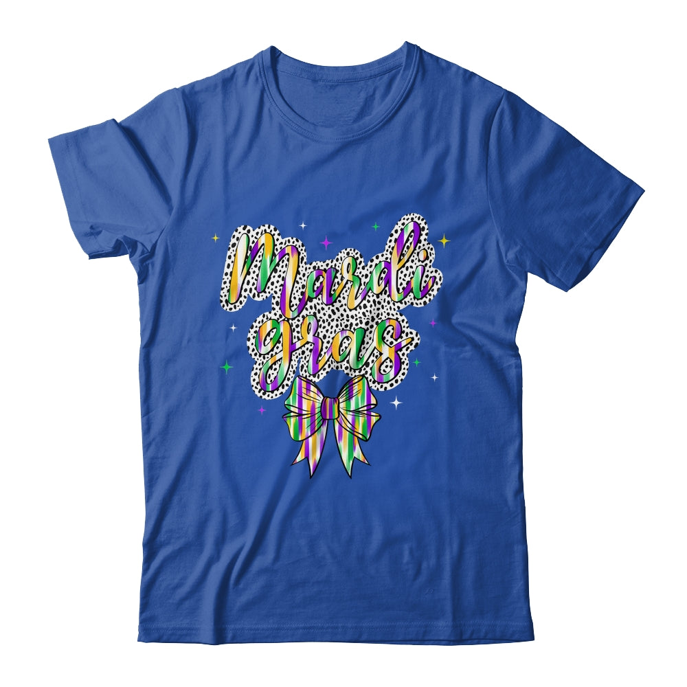 Coquette Bow Mardi Gras New Orleans Louisiana Women Girls Shirt & Tank Top | teecentury